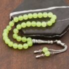 dogaltas-metal-puskullu-yesil-yesim-tasi-tesbih-5678-doal-ta-tesbihler-gumush-0-36923-56-B