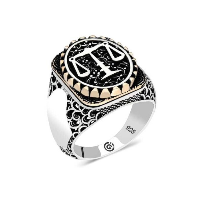 gumus-adalet-terazisi-oval-erkek-yuzuk-6494-sembol-yzkler-gumush-40092-64-B