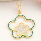 gumus-gold-cicek-desenli-kadin-kolye-8201-yaprak-iek-kolyeler-gumush-47735-82-B