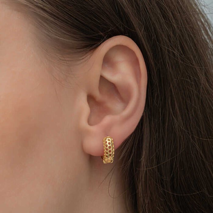 gumus-gold-petek-desenli-halka-kadin-kupe-halka-kpeler-gumush-49335-84-B