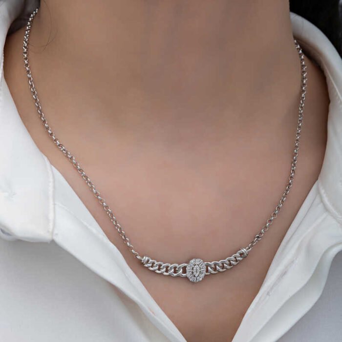 gumus-gurmet-zincirli-oval-baget-tasli-kadin-kolye-zirkon-tal-kolyeler-gumush-47653-81-B