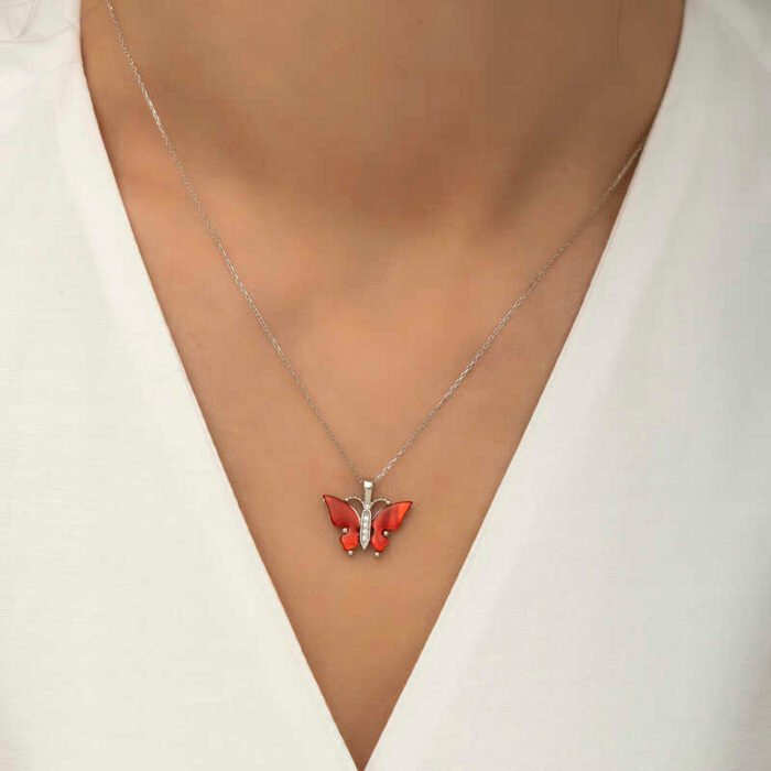 gumus-kirmizi-kaplangozu-tasli-kelebek-kolye-50-kelebek-kolyeler-gumush-37995-59-B