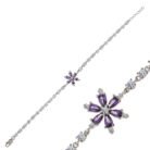 gumus-mor-lotus-cicegi-kadin-bileklik-iek-bileklikler-gumush-44629-74-B