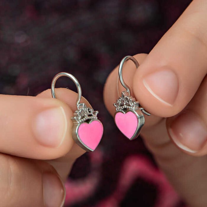 gumus-pembe-kalp-sallantili-cocuk-kupe-ocuk-kpeleri-gumush-45611-77-B