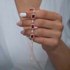 gumus-rose-baget-kirmizi-tasli-kadin-bileklik-zirkon-tal-bileklikler-gumush-42355-70-B