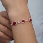 gumus-rose-baget-kirmizi-tasli-kadin-bileklik-zirkon-tal-bileklikler-gumush-42359-70-B