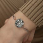 gumus-rose-elmas-montur-bileklik-otantik-bileklikler-gumush-35382-52-B