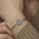 gumus-rose-elmas-montur-cicek-bayan-bileklik-otantik-bileklikler-gumush-0-35386-52-B