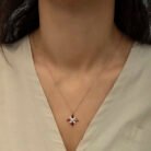 gumus-rose-kirmizi-tasli-umut-cicegi-kolye-yaprak-iek-kolyeler-gumush-0-38430-60-B