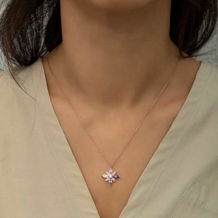 gumus-rose-mix-tasli-umut-cicegi-kolye-yaprak-iek-kolyeler-gumush-38466-60-B