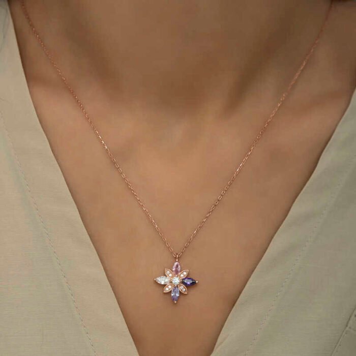 gumus-rose-mix-tasli-umut-cicegi-kolye-yaprak-iek-kolyeler-gumush-38468-60-B