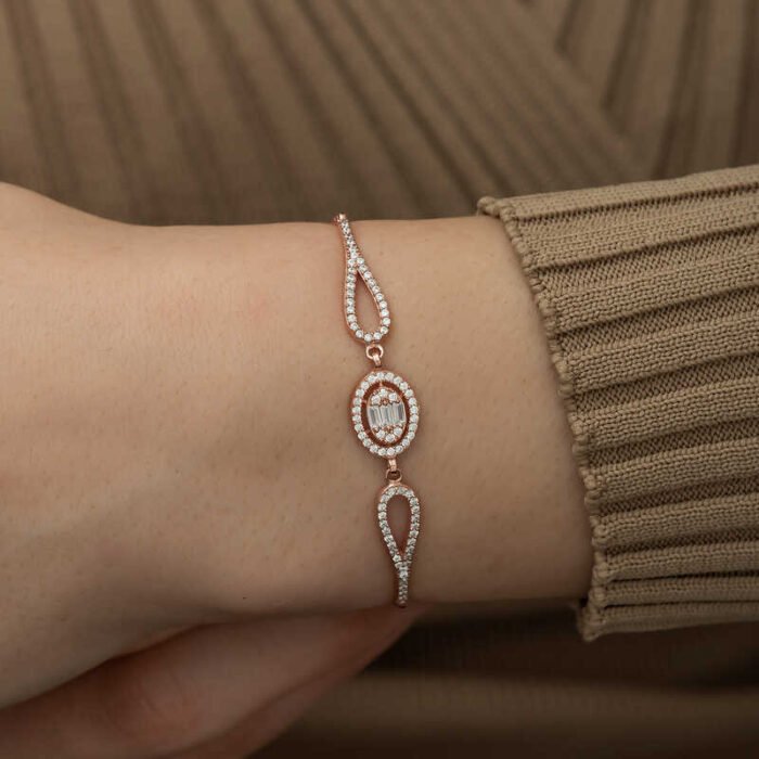 gumus-rose-oval-baget-bileklik-zirkon-tal-bileklikler-gumush-35429-52-B