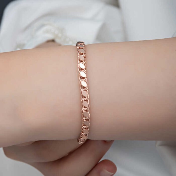 gumus-rose-pullu-zincir-kadin-bileklik-zirkon-tal-bileklikler-gumush-48094-82-B