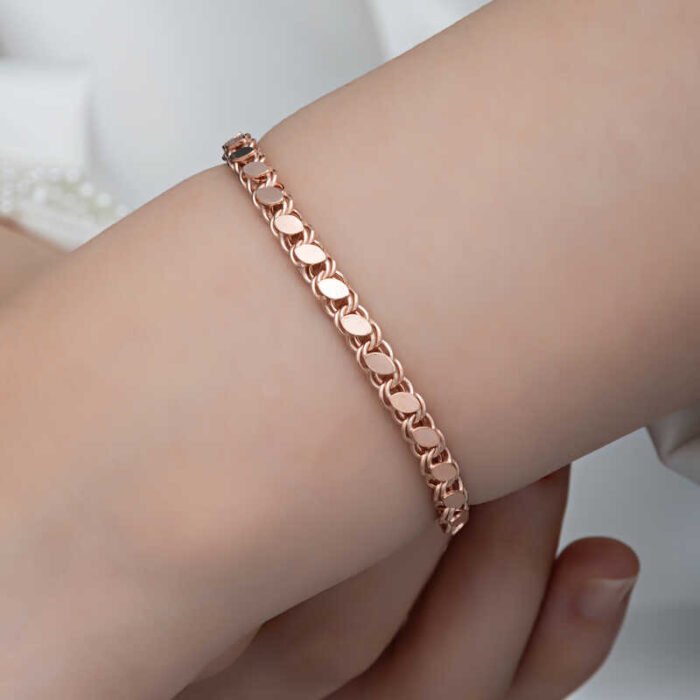 gumus-rose-pullu-zincir-kadin-bileklik-zirkon-tal-bileklikler-gumush-48095-82-B