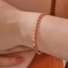 gumus-rose-pullu-zincir-kadin-bileklik-zirkon-tal-bileklikler-gumush-48097-82-B