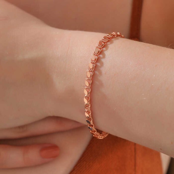 gumus-rose-pullu-zincir-kadin-bileklik-zirkon-tal-bileklikler-gumush-48097-82-B