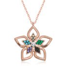 gumus-rose-renkli-tasli-cicek-kadin-kolye-yaprak-iek-kolyeler-gumush-40638-65-B