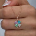 gumus-rose-renkli-tasli-kalp-yonca-kadin-kolye-yonca-kolyeler-gumush-42192-69-B