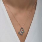 gumus-rose-turkuaz-tasli-kelebek-kadin-kolye-kelebek-kolyeler-gumush-40513-65-B