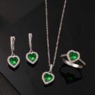 gumus-yesil-tasli-kalpli-kadin-set-kalpli-setler-gumush-47015-80-B
