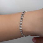 gumus-zirkon-tasli-cift-sira-kadin-bileklik-zirkon-tal-bileklikler-gumush-48848-83-B