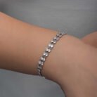 gumus-zirkon-tasli-cift-sira-kadin-bileklik-zirkon-tal-bileklikler-gumush-48849-83-B