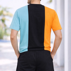 Erkek Nakışlı Tişört Şort İkili Takım Oversize Yazlık Kombin – Çok Renkli
