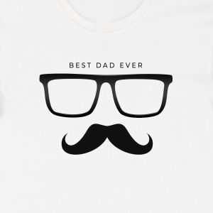 Babalar Günü Hediye Baba Temalı Baskılı Oversize Bisiklet Yaka T-shirt – Beyaz