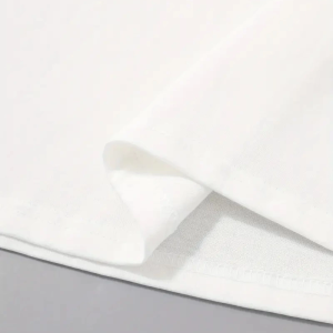 Erkek Kısa Kol Yazlık Tişört Bisiklet Yaka Palmiye Baskılı T-Shirt – Beyaz