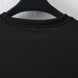 Erkek Baskılı T-Shirt Kısa Kol Bisiklet Yaka Regular Fit Yazlık Tişört – Siyah