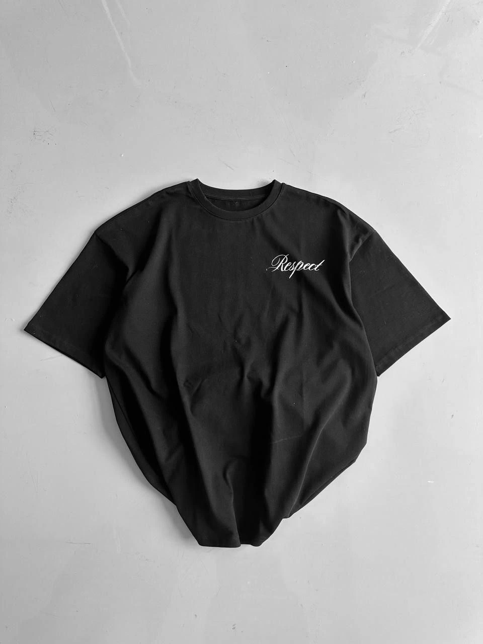 Erkek Baskılı T-Shirt Kısa Kol Bisiklet Yaka Regular Fit Yazlık Tişört – Siyah