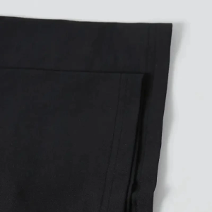Kadın T-Shirt Ördek Baskılı Bisiklet Yakalı Kısa kol Tişört – Siyah
