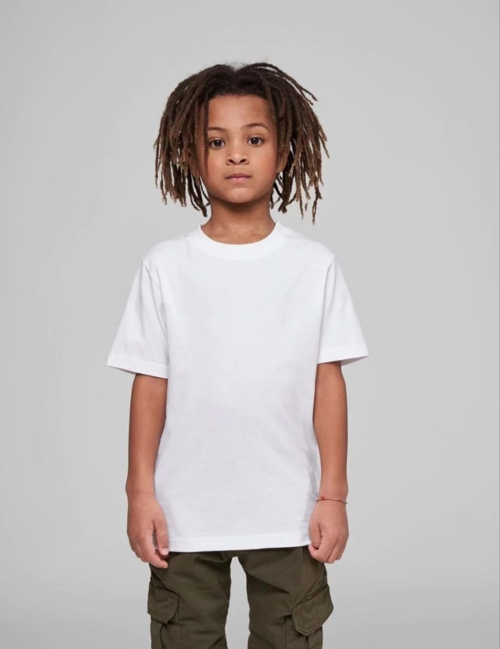 Çocuk Unisex Basic T-Shirt – Beyaz