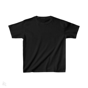 Çocuk Unisex Basic T-Shirt – Siyah