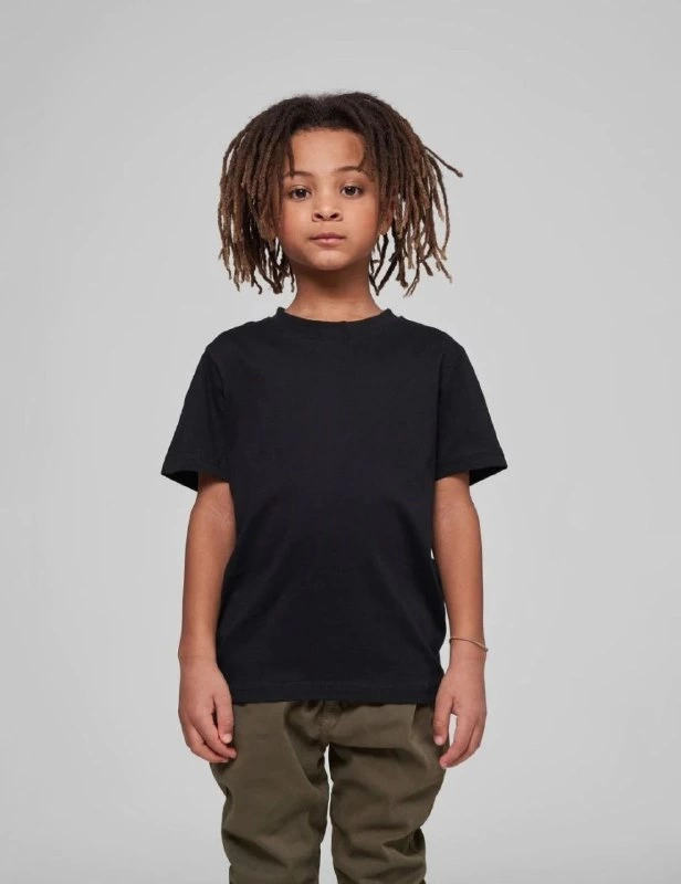 Çocuk Unisex Basic T-Shirt – Siyah