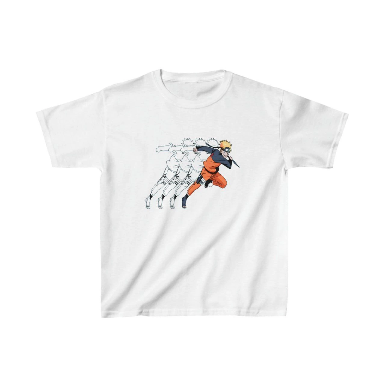 Çocuk Unisex Baskılı T-Shirt – Beyaz