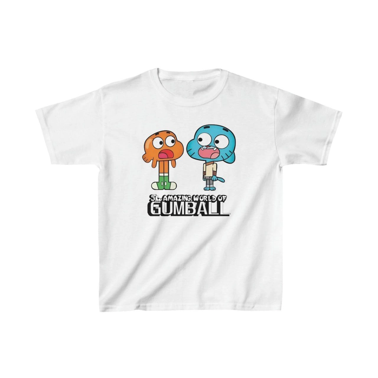 Çocuk Unisex Baskılı T-Shirt – Beyaz