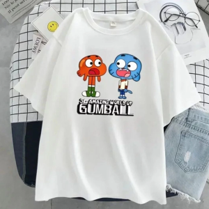 Çocuk Unisex Baskılı T-Shirt – Beyaz