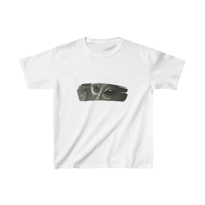 Çocuk Unisex Baskılı T-Shirt – Beyaz