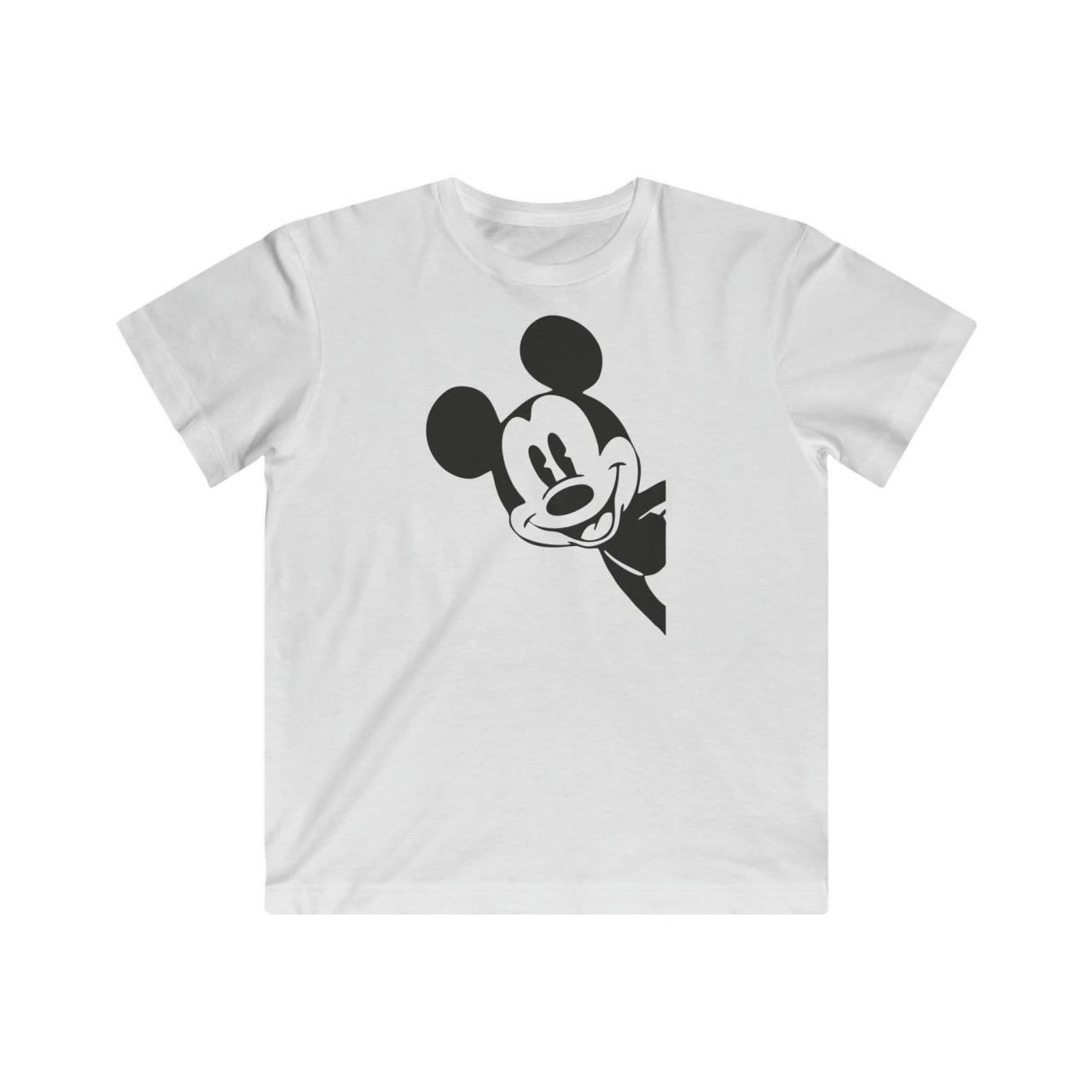 Çocuk Unisex Baskılı T-Shirt – Beyaz