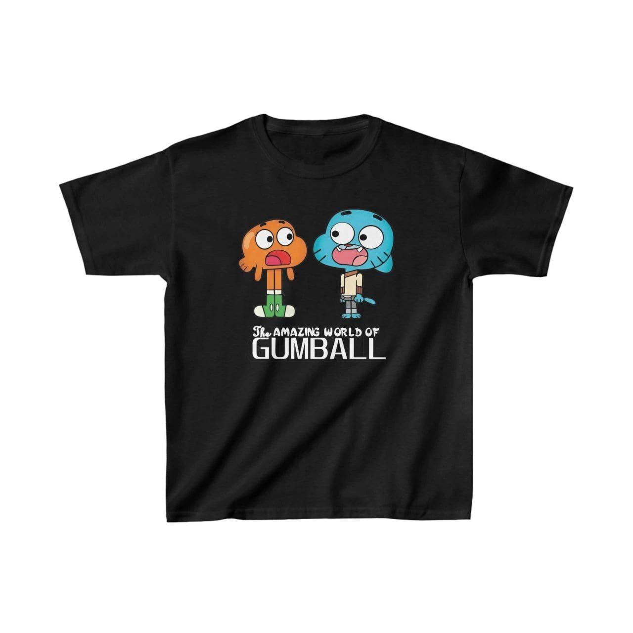 Çocuk Unisex Baskılı T-Shirt – Siyah