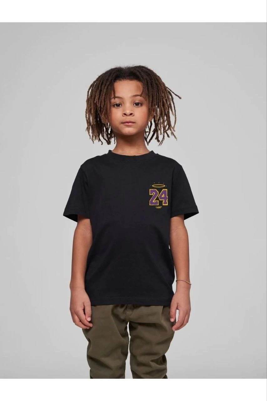 Çocuk Unisex Baskılı T-Shirt – Siyah