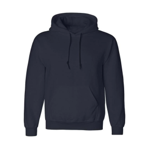 Erkek 3 İplik Pamuklu Kapüşonlu Cepli Oversize Hoodie Sweatshirt – Lacivert