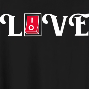 14 Şubat Sevgililer Günü Love Baskılı Oversize Bisiklet Yaka T-shirt – Siyah