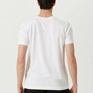 ERKEK Tişört Basic Bisiklet Yaka Regular Kısa kol T-Shirt – Beyaz