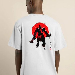 Erkek Baskılı T-Shirt Kısa Kol Bisiklet Yaka Regular Fit Rahat Kalıp Günlük Tişört – Beyaz