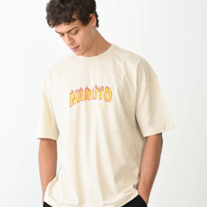 Erkek Baskılı T-Shirt Kısa Kol Bisiklet Yaka Regular Fit Rahat Kalıp Günlük Tişört – Beyaz