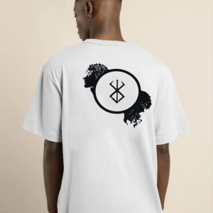Erkek Baskılı T-Shirt Kısa Kol Bisiklet Yaka Regular Fit Rahat Kalıp Günlük Tişört – Beyaz