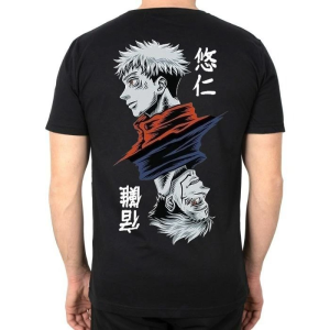 Erkek Kısa Kol Yazlık Tişört Bisiklet Yaka Baskılı Oversize T-Shirt – Siyah