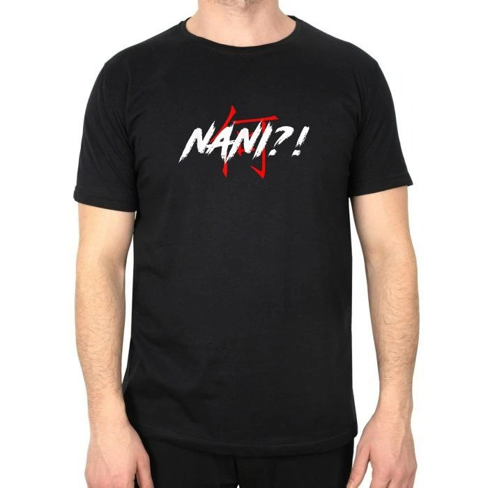 Erkek Kısa Kol Yazlık Tişört Bisiklet Yaka Baskılı Oversize T-Shirt – Siyah